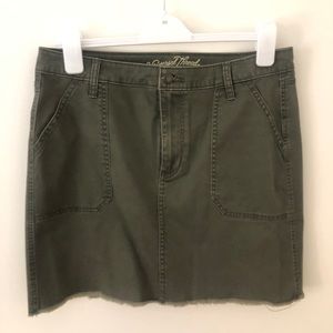 Army Green Skirt